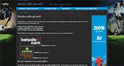 Desktop Screenshot of norskodds.net